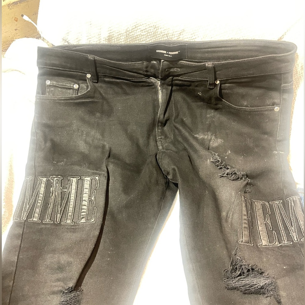 Homme & femme designer jeans